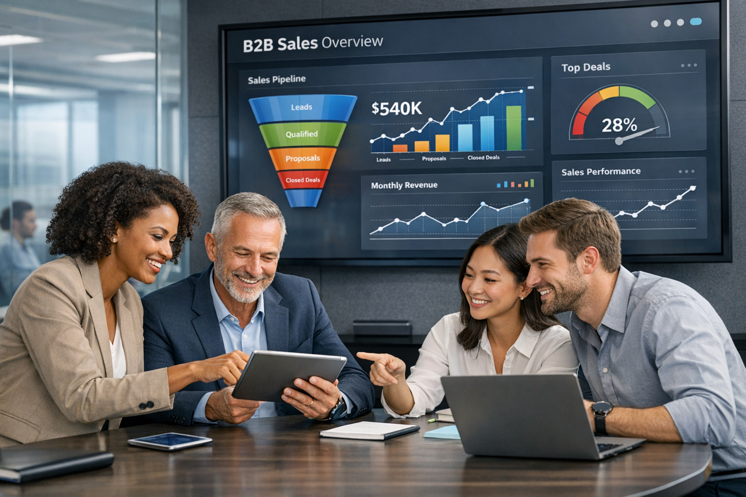 Streamlining Your B2B Sales Process with HelloGrowthCRM