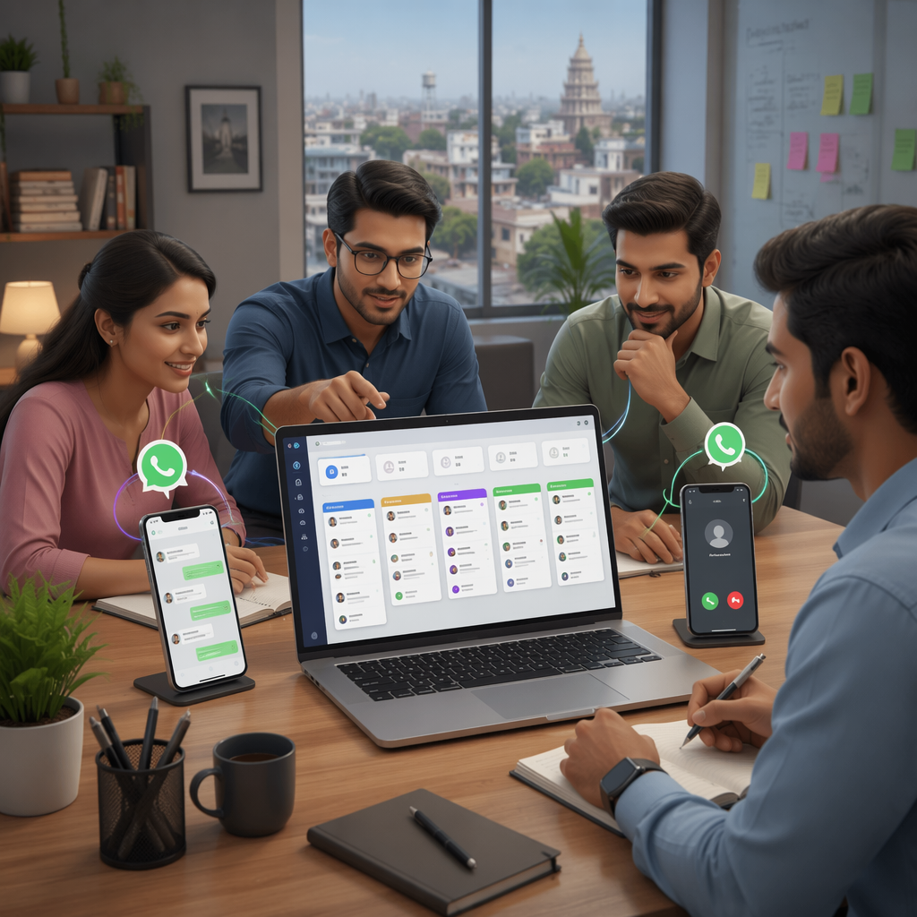 How Indian B2B Teams in Tier 2 Cities Can Track WhatsApp and Phone Leads in One CRM Pipeline