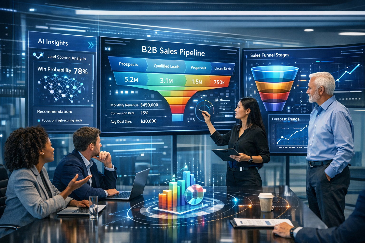 Transforming Your B2B Sales Pipeline with AI-Powered CRM Insights