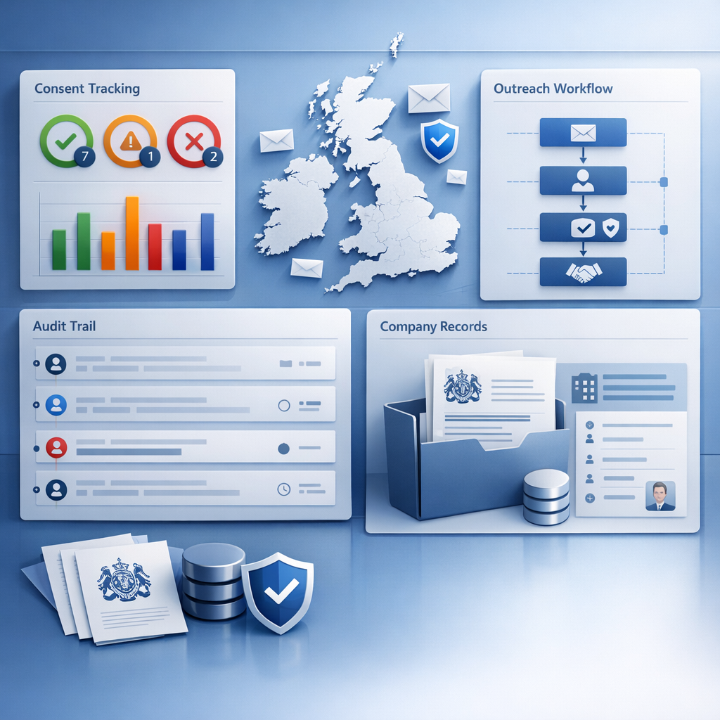 UK CRM consent tracking for B2B sales: PECR, ICO guidance and Companies House workflows (United Kingdom)