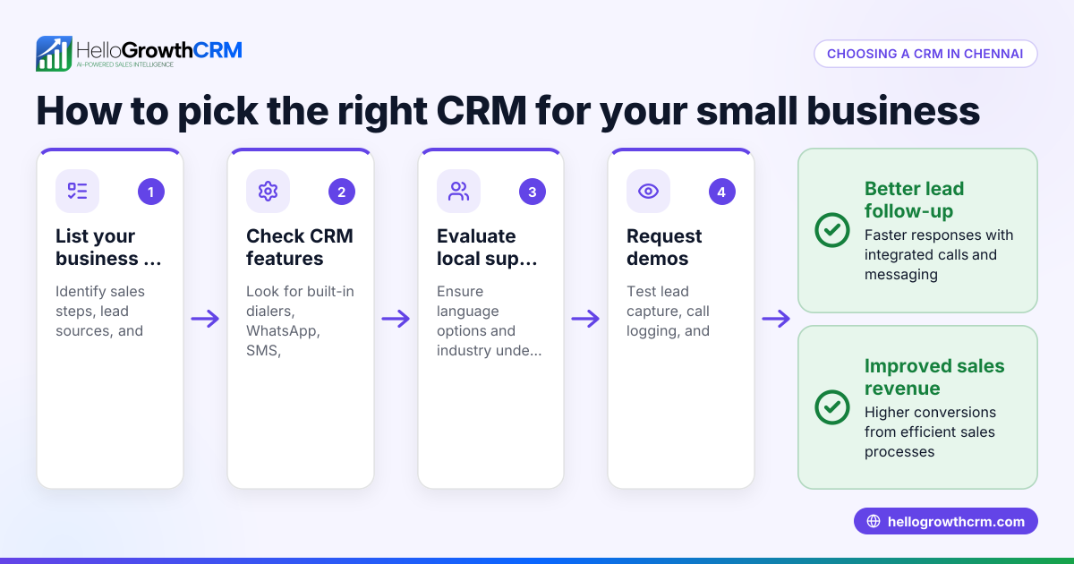 How to Choose CRM Companies in Chennai for Your Small Business