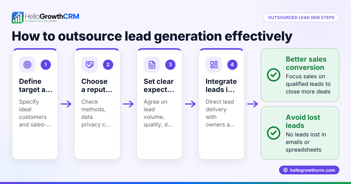 Outsourced Lead Generation Explained for Small Businesses