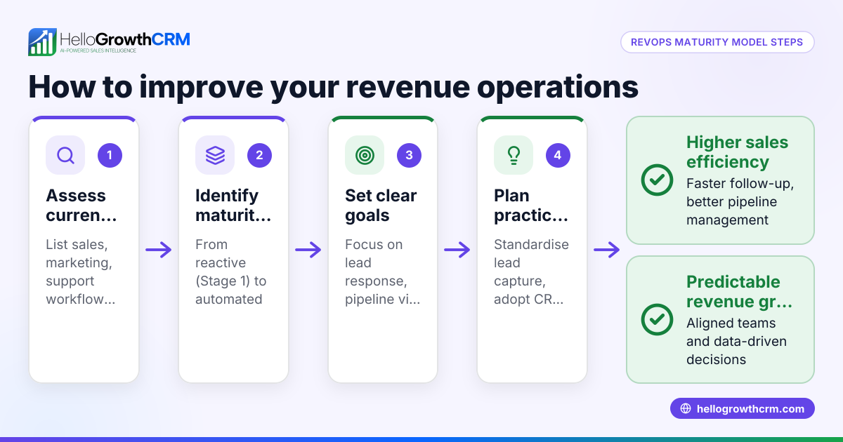 Understanding and Applying the RevOps Maturity Model