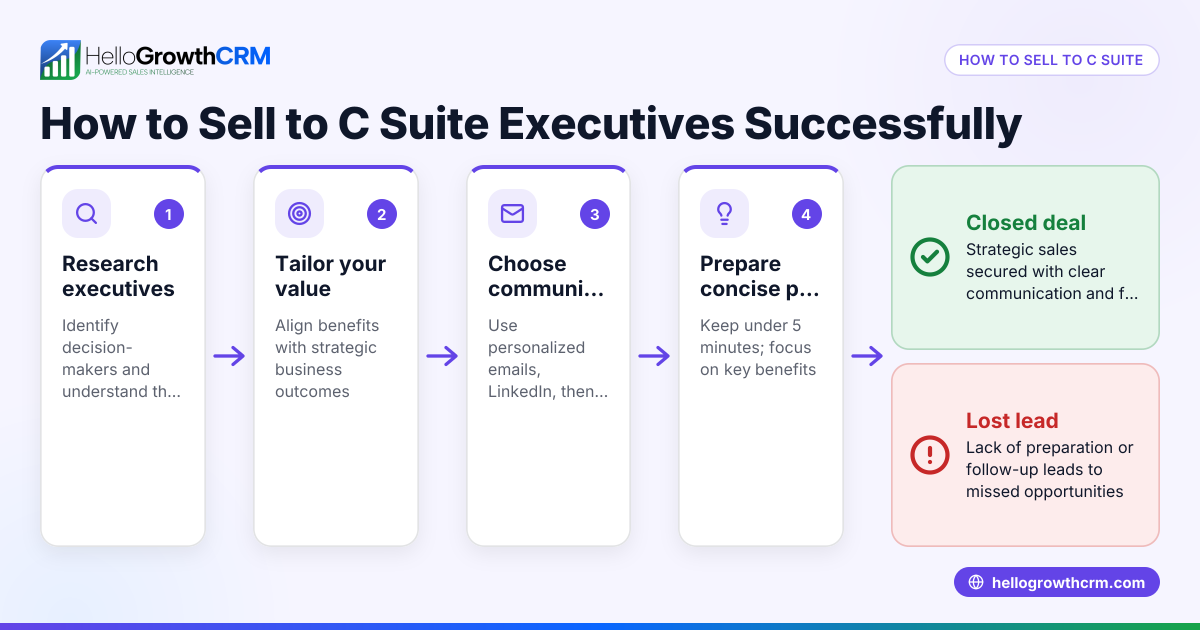 How to Sell to C Suite Executives Successfully